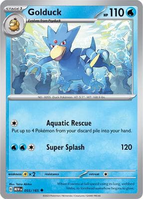 Golduck 151 #55