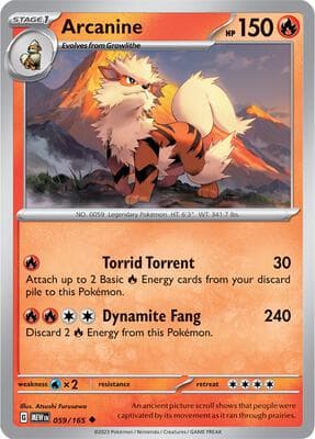 Arcanine 151 #59