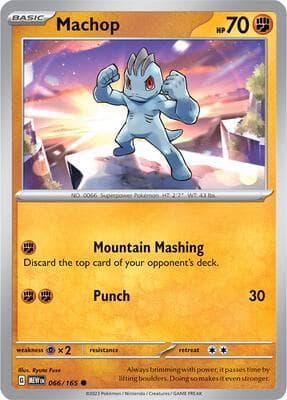 Machop 151 #66