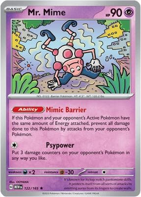 Mr. Mime 151 #122