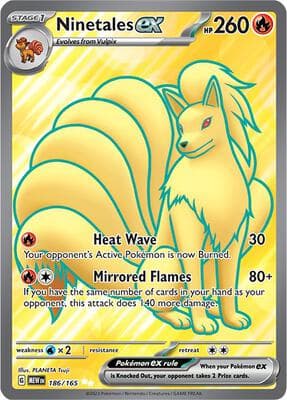 Ninetales ex 151 #186