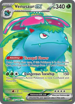 Venusaur ex 151 #182