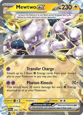 Mewtwo ex Paradox Rift #58
