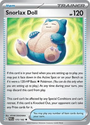 Snorlax Doll Paradox Rift #175