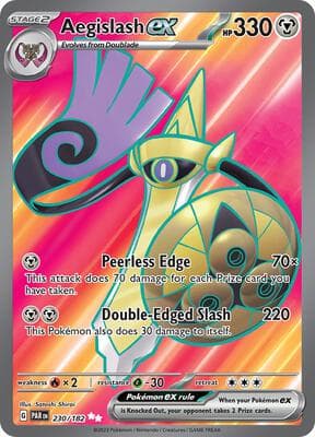 Aegislash ex Paradox Rift #230