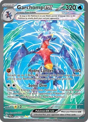 Garchomp ex Paradox Rift #245