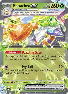 Espathra ex Paldean Fates #6