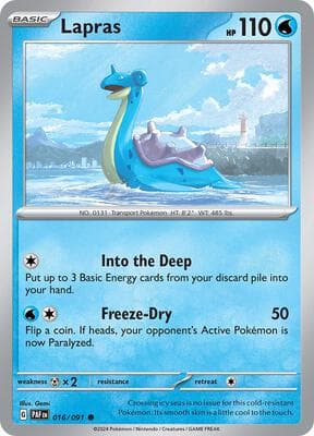Lapras Paldean Fates #16