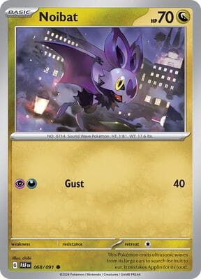 Noibat Paldean Fates #68