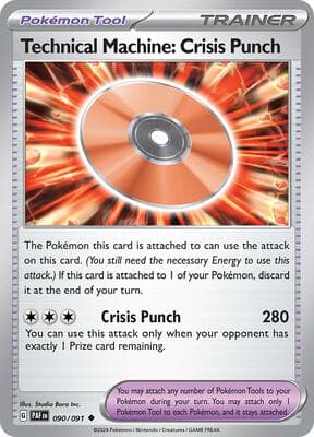 Technical Machine: Crisis Punch Paldean Fates #90