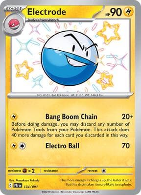 Electrode Paldean Fates #134
