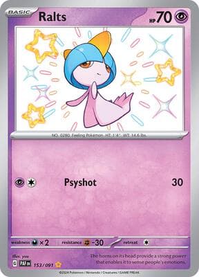 Ralts Paldean Fates #153