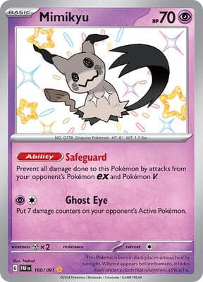 Mimikyu -160/091 Paldean Fates #160