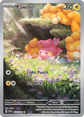 Pawmi Paldean Fates #226