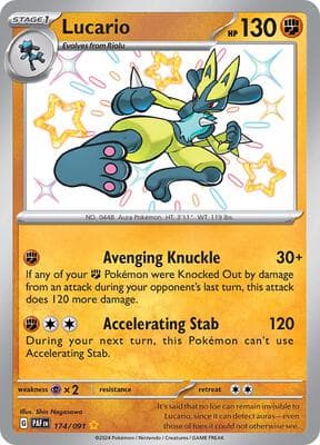 Lucario Paldean Fates #174