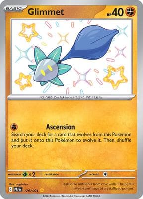 Glimmet Paldean Fates #179