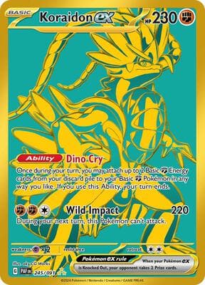 Koraidon ex Paldean Fates #245