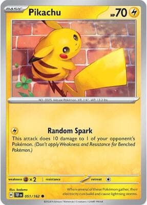 Pikachu Temporal Forces #51