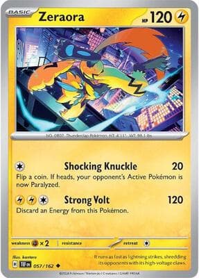 Zeraora Temporal Forces #57