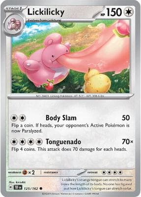 Lickilicky Temporal Forces #125