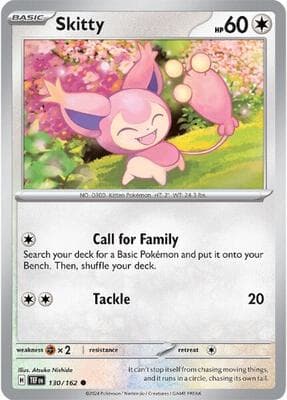 Skitty Temporal Forces #130