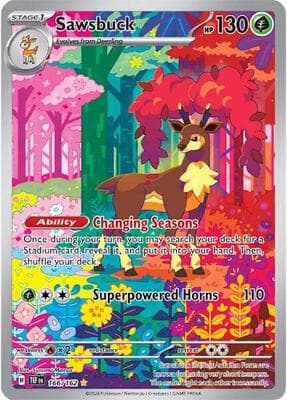 Sawsbuck Temporal Forces #166