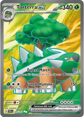 Torterra ex Temporal Forces #185
