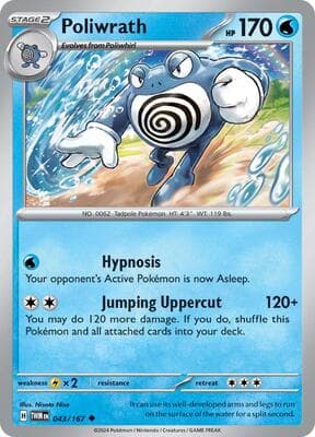 Poliwrath Twilight Masquerade #43