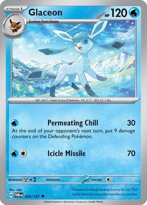 Glaceon Twilight Masquerade #54