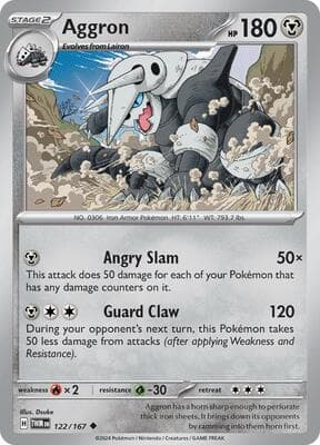 Aggron Twilight Masquerade #122