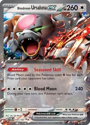 Bloodmoon Ursaluna ex Twilight Masquerade #141