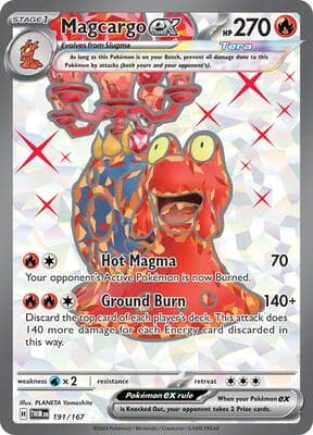 Magcargo ex Twilight Masquerade #191