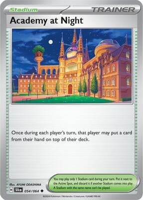 Academy at Night Shrouded Fable #54