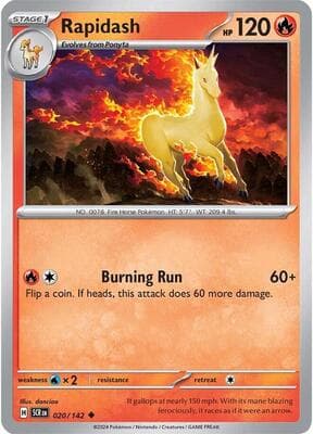 Rapidash Stellar Crown #20