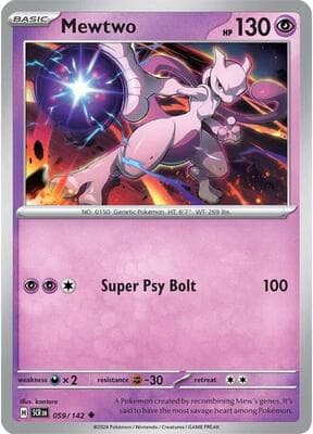 Mewtwo Stellar Crown #59
