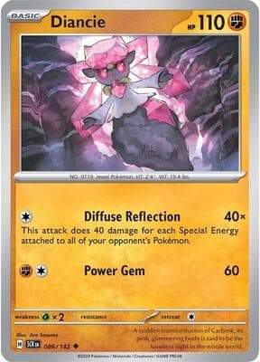 Diancie Stellar Crown #86