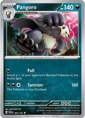 Pangoro Stellar Crown #93