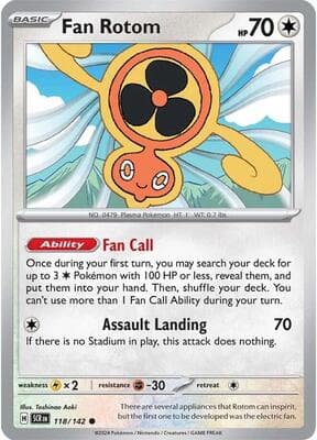 Fan Rotom Stellar Crown #118