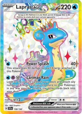 Lapras ex Stellar Crown #158
