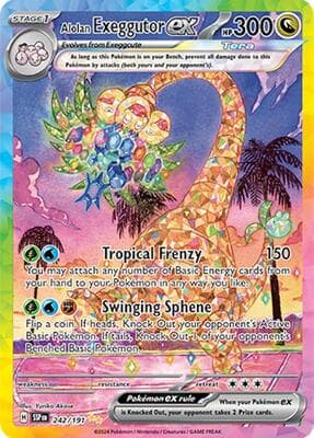 Alolan Exeggutor ex Surging Sparks #242
