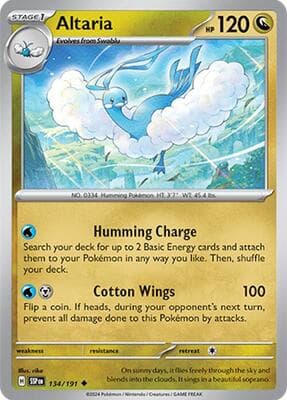 Altaria Surging Sparks #134