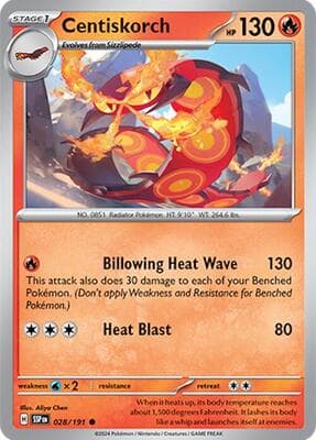 Centiskorch Surging Sparks #28