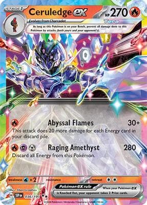 Ceruledge ex Surging Sparks #36