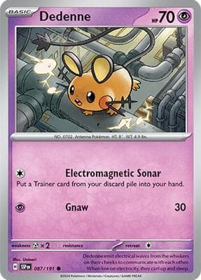 Dedenne Surging Sparks #87