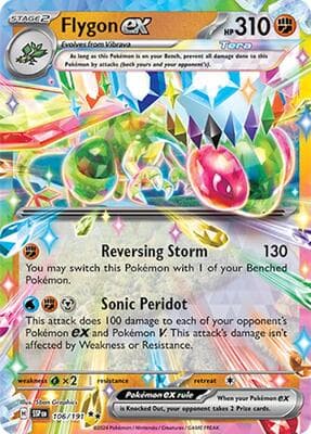 Flygon ex Surging Sparks #106