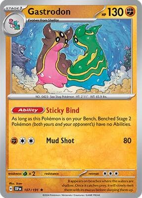 Gastrodon Surging Sparks #107
