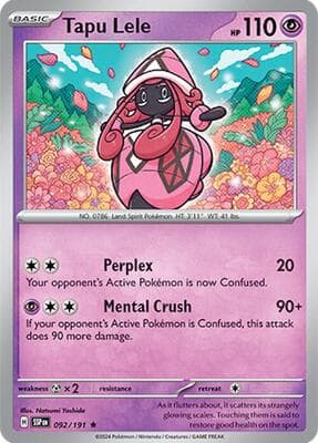 Tapu Lele Surging Sparks #92