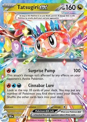Tatsugiri ex Surging Sparks #142