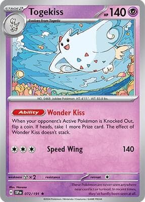 Togekiss Surging Sparks #72