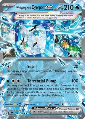 Wellspring Mask Ogerpon ex Prismatic Evolutions #27